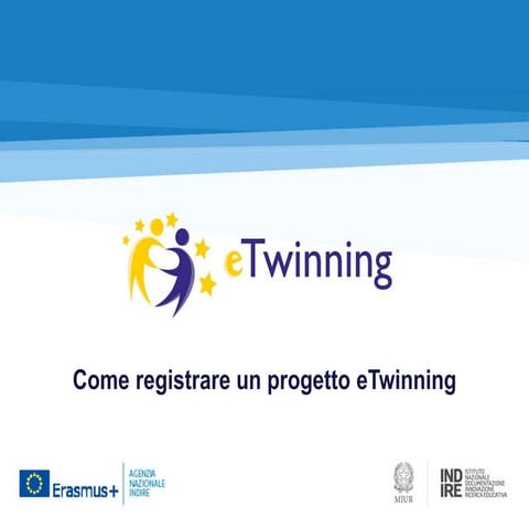 Come registrare un progetto eTwinning 2016