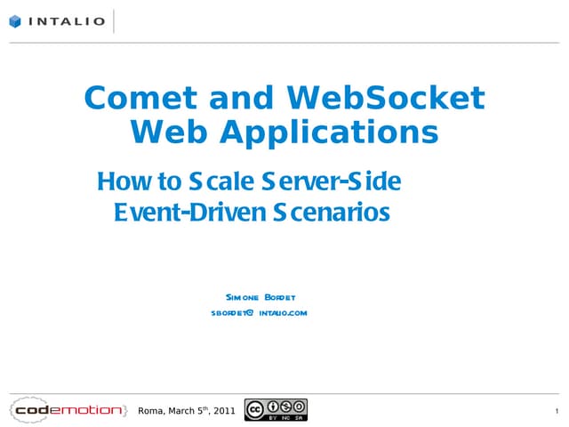 Comet / WebSocket Web Applications