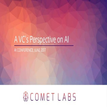Malika Cantor, Operations Partner, Comet Labs at The AI Conference 2017