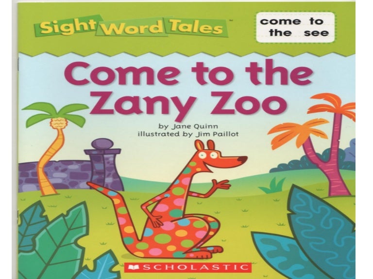 Come To The Zany Zoo 簡報12