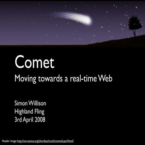 Comet at the Highland Fling