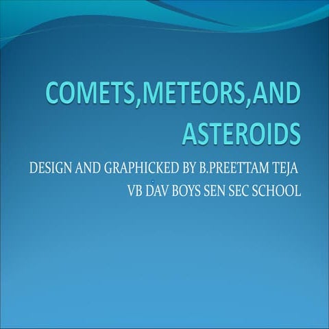 Comets