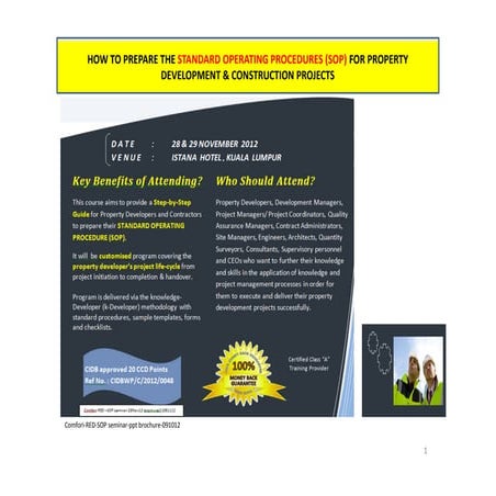 Comfori red-sop seminar-ppt brochure-091012