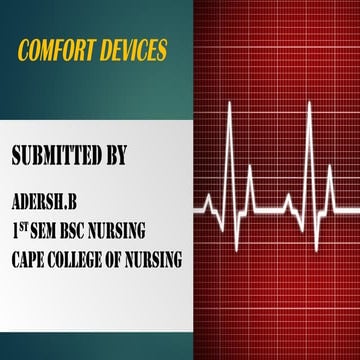 Comfort devices | PPTX