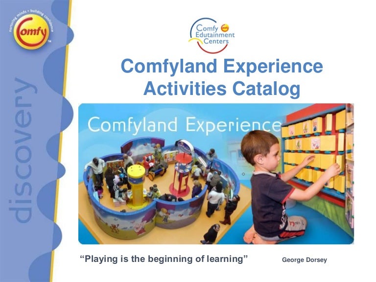 Comfyland Experience Activities Catalog December 2010