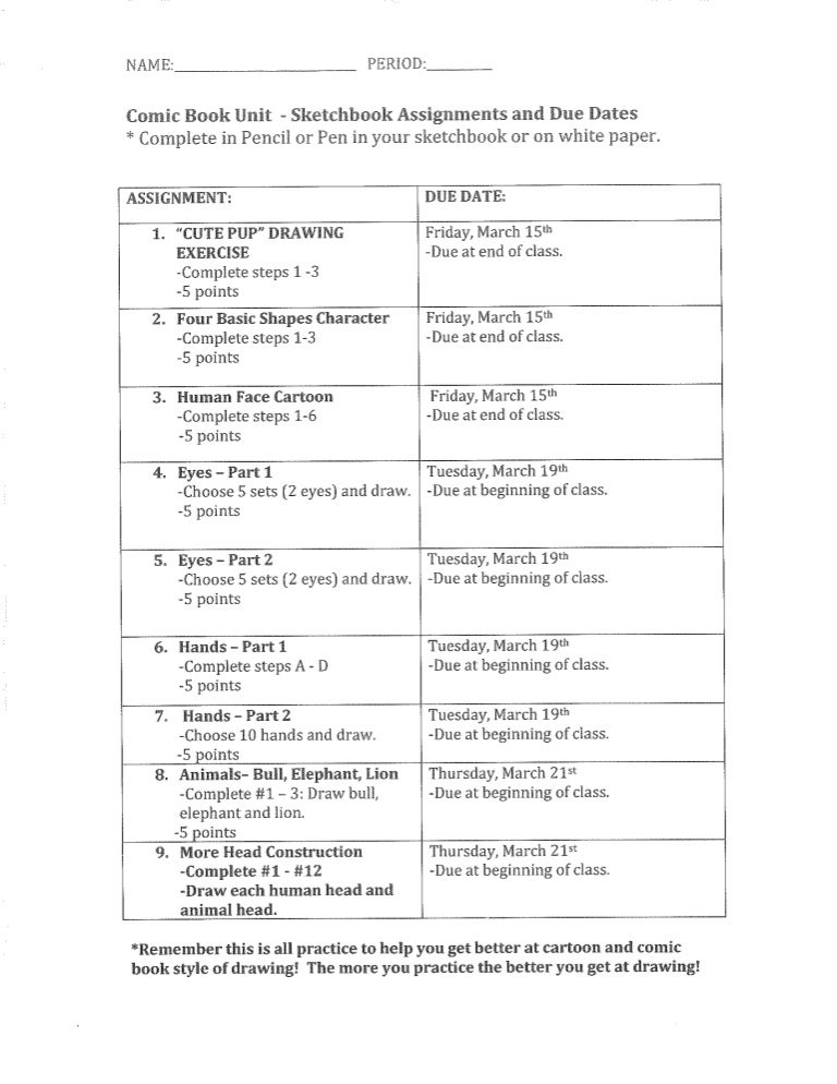 High school art sketchbook ideas picture