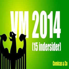 VM2014 - 15 indersider af Comicus & Co.