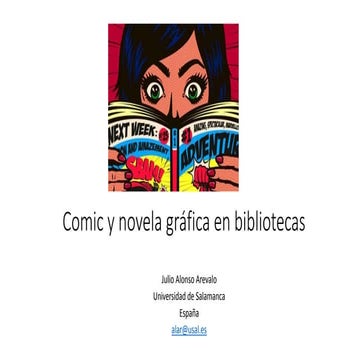 Comic y novela gráfica en bibliotecas