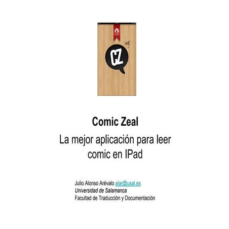 Comic Zeal : La mejor aplicación para leer comic en IPad