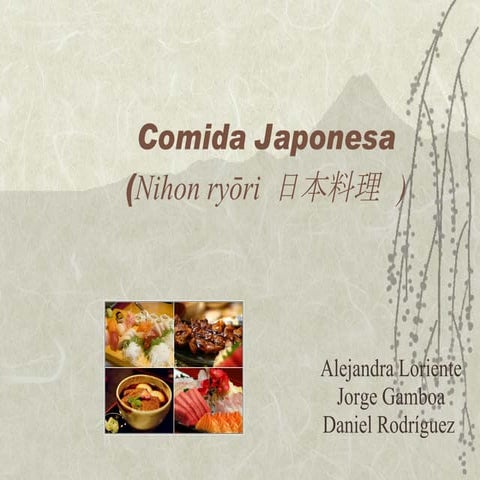 Comida Japonesa (Jorge,