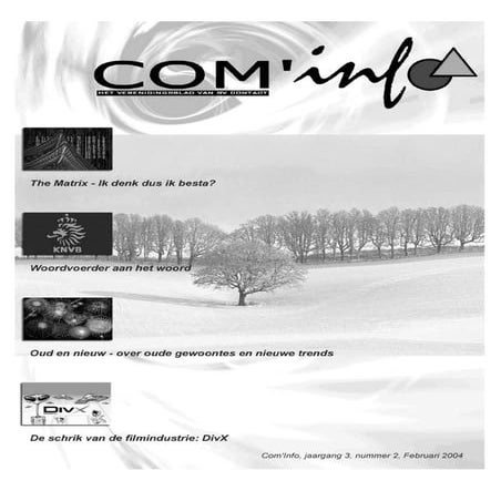 Com'info 2003/2004 #1 | PDF