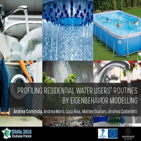 PROFILING RESIDENTIAL WATER USERS’ ROUTINES BY EIGENBEHAVIOR MODELLING