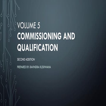 Comissioning & qualification vol.5 (2nd eddition)