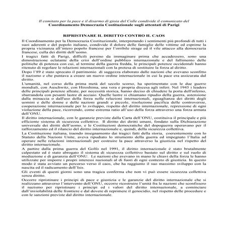 Comitato  per la  pace