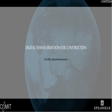 Immersive Learning for Tunnelling and Highways #COMIT2019