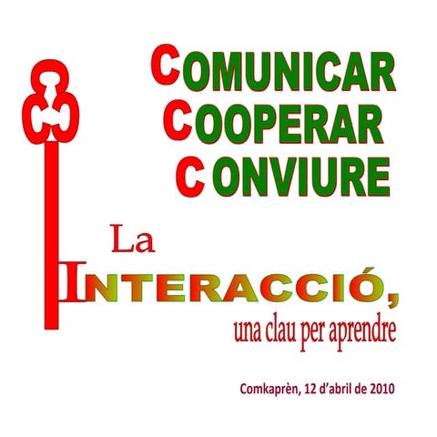 Comkaprèn - Comunicar, cooperar, conviure.