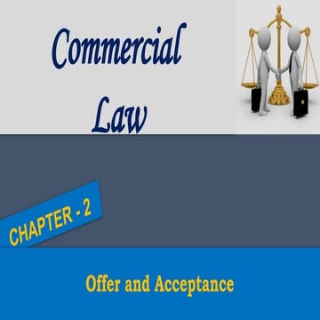 offer and acceptance, process of formation