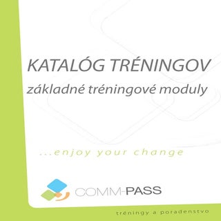 COMM-PASS katalóg - manažérske trén...