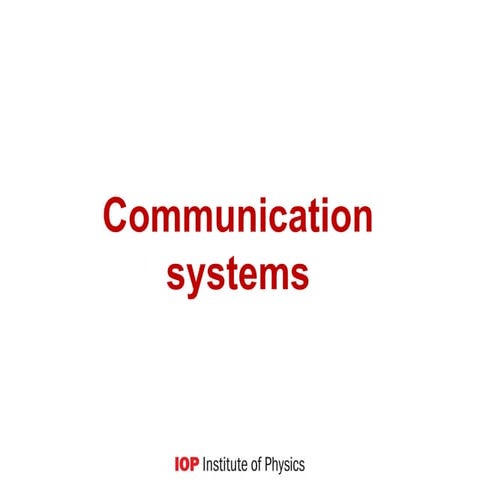 Electronic Communication system kennedy.ppt