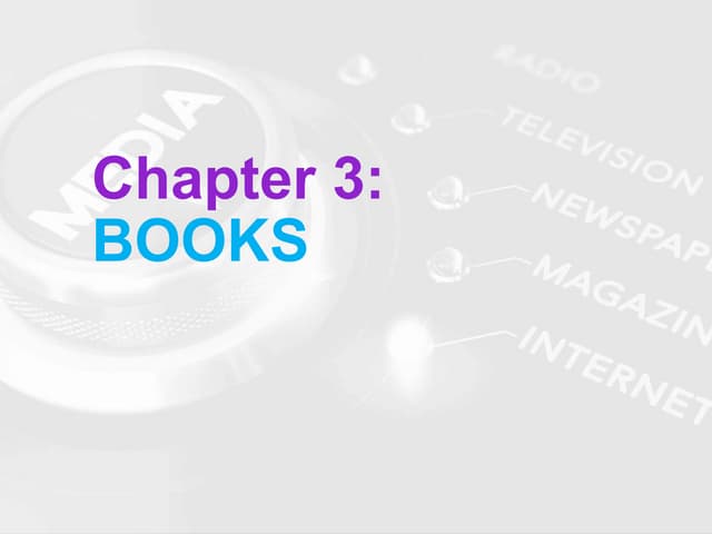 COMM 101 chapter 3-BOOKS (LUTHER)