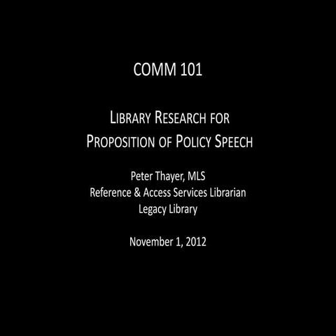 Comm 101 20121101_handout_version