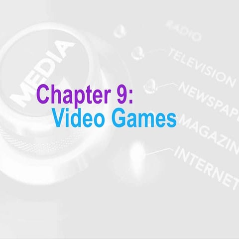 WCC Comm 101-Chapter #9 focus video games (updated) LUTHER