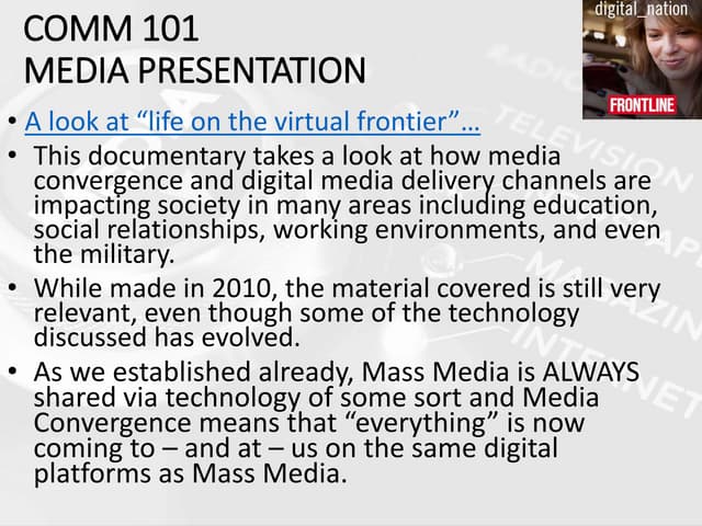 Comm 101 digital nation reflection-LUTHER