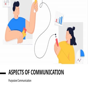 Purposive Communication: Aspects of Communication