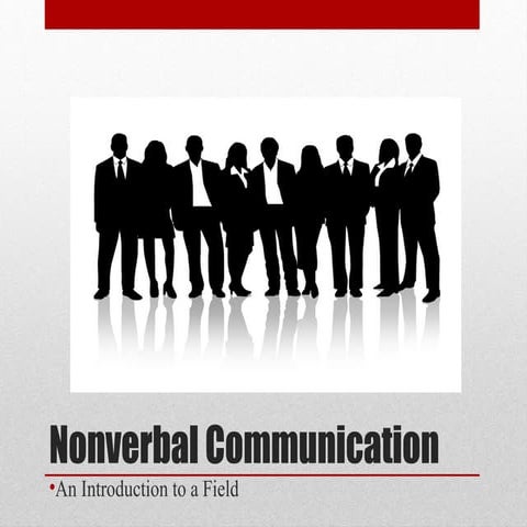 Goldman Introduction to Nonverbal Communication