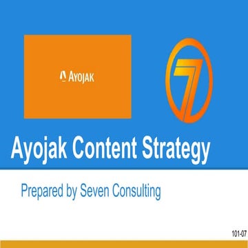 MIS Case Analysis: Ayojak Content Strategy
