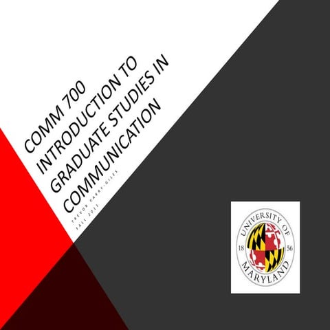 Comm 700 2011 slides 2