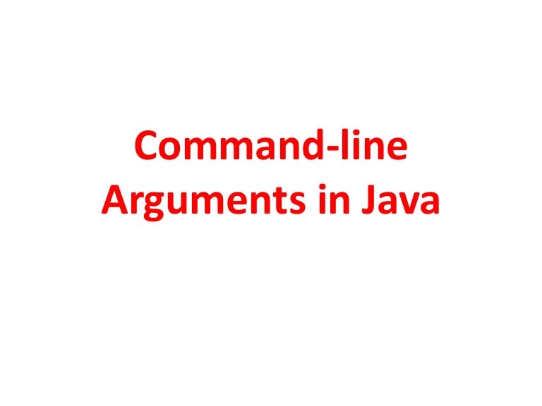 Command line-arguments-in-java-tutorial