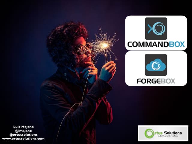 CommandBox & ForgeBox Package Management