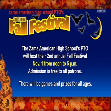 Command Channel Slides Week Between Oct. 31 to Nov. 6