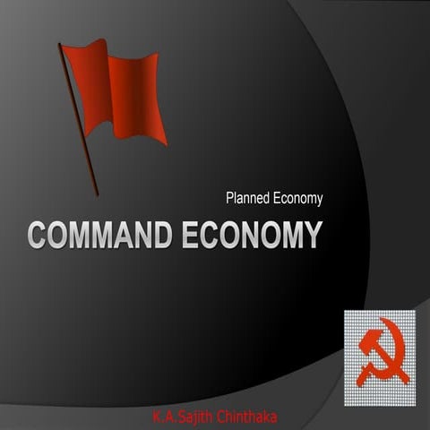 Command economy?Planned Economy | PPTX