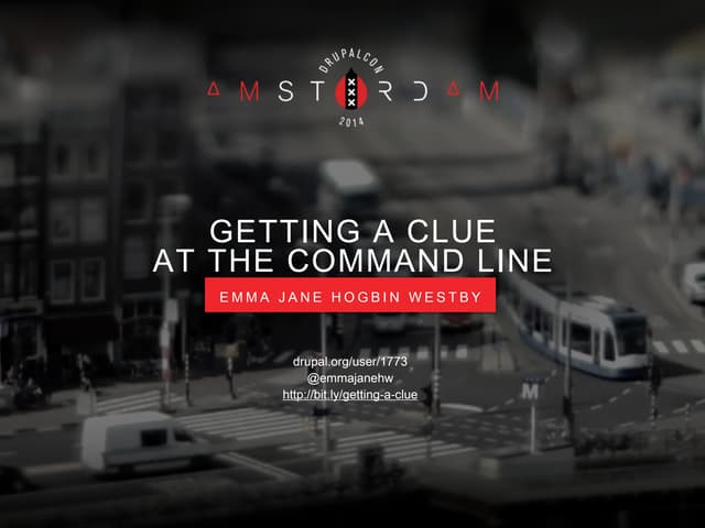 Getting a CLUE at the Command Line