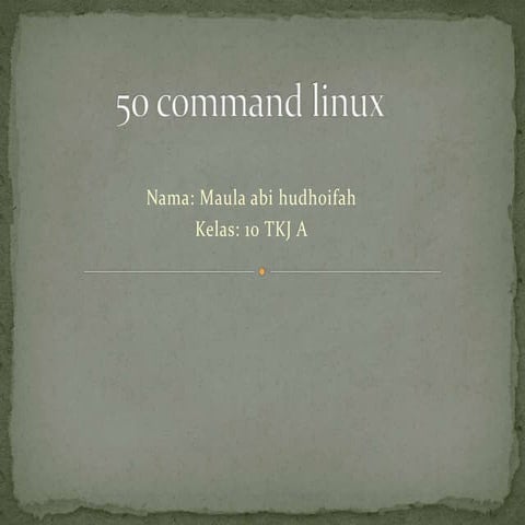 Commandlinux 50 with screen shot