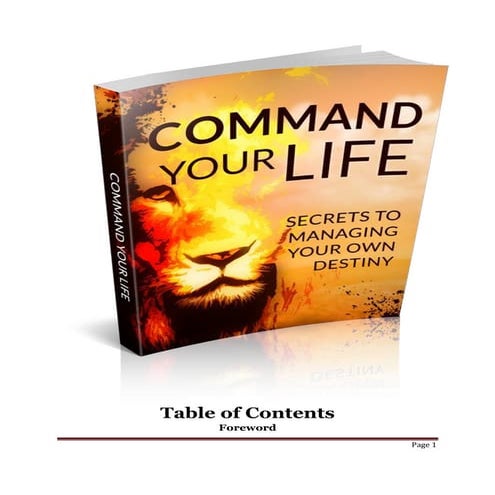 Command your life