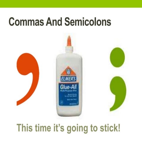 Comma usage
