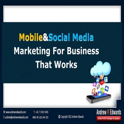Mobile Marketing