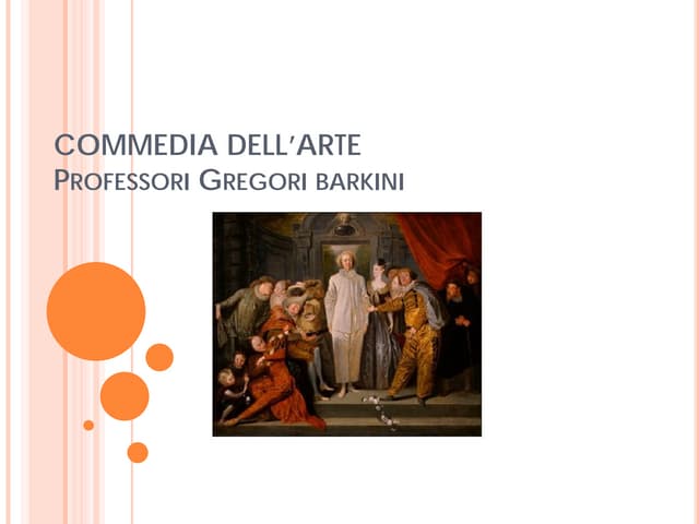 Commedia dell'Arte