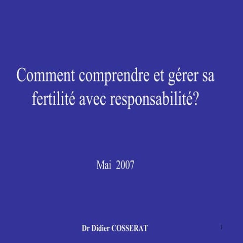 Comment répondre à la demande contraceptive?