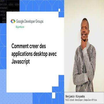 Comment creer de Applicartions Desktop avec Javascript - Bejamin ...