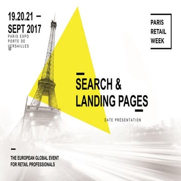 Comment optimiser les pages d'atterrissage d’un site e commerce ? Salon E-com...