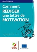 Lettre de motivation impôts