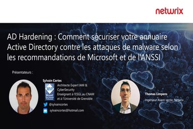 Comment securiser votre annuaire Active Directory contre les attaques de malw...
