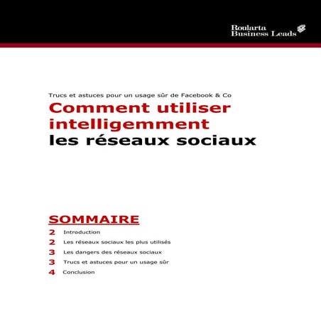 Comment utiliser intelligemment les réseaux sociaux