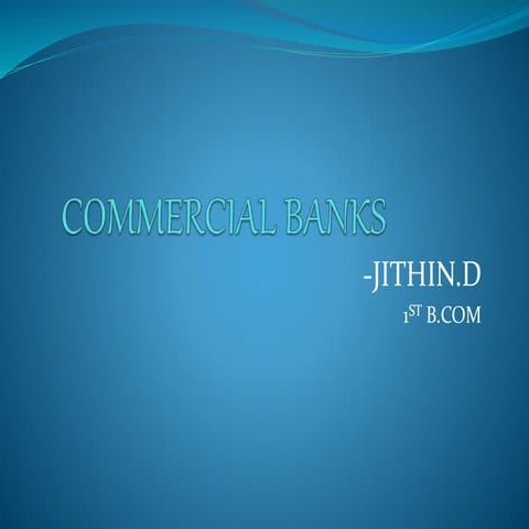 Commercial banks