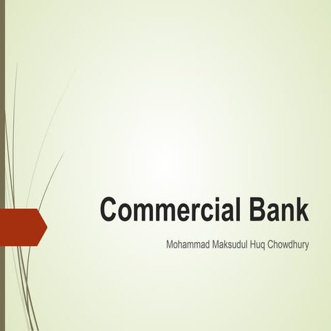 Commercial banks