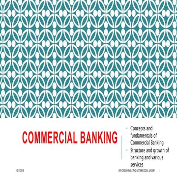 Commercial banling syllabus